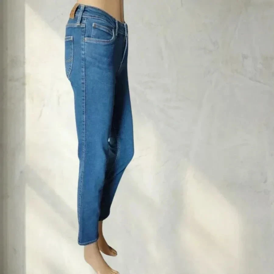 Nieuwe LEE jean model elly slim fit - hoge taille - rekbaar - indigo blauw – photo 5